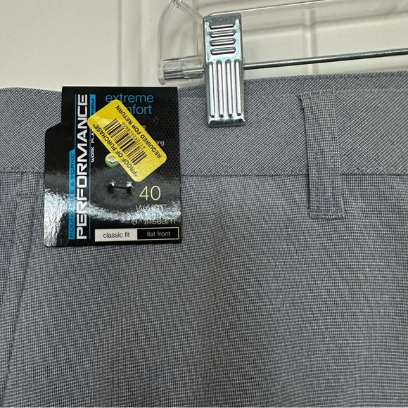 NWT Roundtree & Yorke Men's Flat Front Performance Shorts - Picture 3 of 9